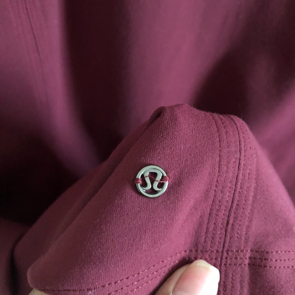 Lululemon Cocoon Car Coat Jacket Red Berry Size Small - Picture 5 of 5